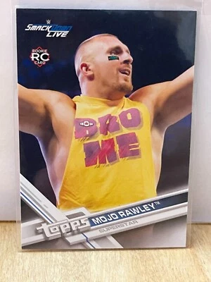 2017 Topps WWE SmackDown Superstar - #54 MOJO RAWLEY (RC) ROOKIE - Image 1 of 2