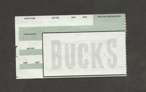 MILWAUKEE BUCKS vs DALLAS MAVERICKS ticket stub March 26, 2002 - Picture 1 of 2