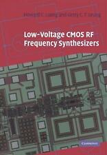 Low-Voltage CMOS RF Frequency Synthesizers by Howard Cam Luong (English) Paperba