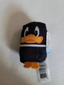 Looney Tunes Tsum Tsum Mini peluche morbido imbottito anatra daffy 3" - nuovo - Foto 1 di 3