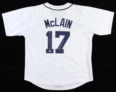 Denny McLain Signed 1968 Detroit Tigers Jersey (PSA) MLB's Last 30 Game Winner - Image 1 of 4