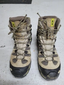 Salomon Quest 4D 2 GTX Womens 9 Tan Waterproof Hiking Boots 643001 - Picture 1 of 10