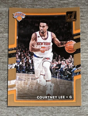 Courtney Lee 2017-18 Donruss Knicks #100 *G374* Foto 1 de 2