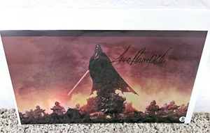 Star Wars Darth Vader Foil Livio Ramondelli Signed - Picture 1 of 2