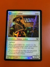 1x Loyal Cathar // Unhallowed Cathar | FOIL | Dark Ascension | MTG Magic Cards