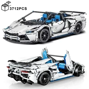 3712 PCS Technical Lamborghini SVJ LP700 Sport Car Model Building Blocks Set - Picture 1 of 6