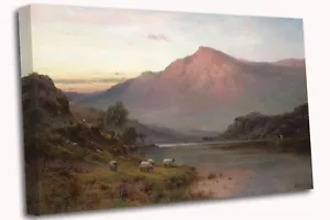 Alfred de Breanski Loch Lomond Leinwandbild Wandbild - Bild 1 von 8