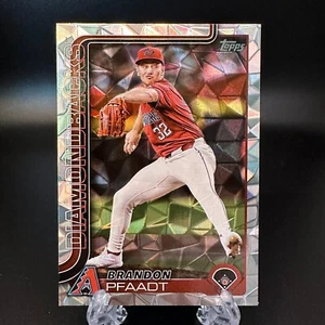 2025 Topps Series 1 Brandon Pfaadt Diamante Foil #182 Arizona Diamondbacks - Picture 1 of 2
