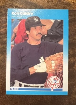 1987 Fleer #100 Ron Guidry New York Yankees - Image 1 of 2