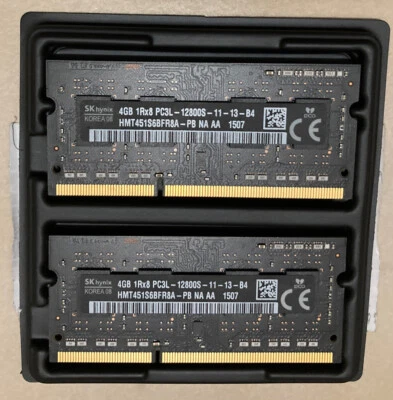 Apple Mac 8GB RAM (2x 4GB) from 2013 iMac - Tested Working - Image 1 of 2