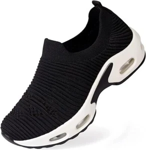 Zapatos para caminar ligeros transpirables antideslizantes para mujer Zapatos informales de malla - Imagen 1 de 37