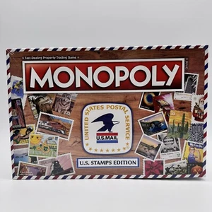 Monopoly: U.S. Stamps Edition | USPS Stamps Officially-Licensed - Picture 1 of 14