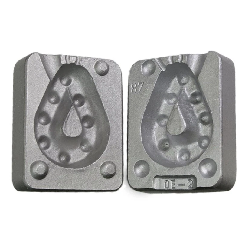 Plombs Pêche 60-80g Moule à Plombs Squelette 60/80 G - Référence MOU088 - Pour Fabrication Plombs De Pêche Accessoires Pêche Plomb