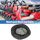 1pcs 12.20"x9.84"  Motorcycle Airflow Mesh Seat Cover Motorbike Cushion Pad