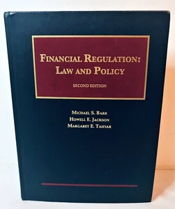 Financial Regulation: Law & Policy, Casebook Series, 2Ed, Hardcover, Very Good - Picture 1 of 10