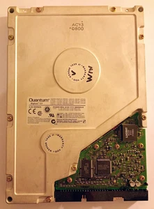 Festplatte Quantum Bigfoot CY 2160AT 2,1GB IDE 5,25" DOS-formatiert - Bild 1 von 3