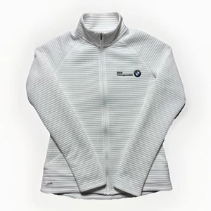 Adidas BMW Championship Jacket Women’s Small White Full Zip Golf Activewear 2018 - Picture 1 of 9