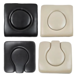 Portable Commode Chair Cushion Replacement Waterproof for Disabled Bedside - Picture 1 of 17