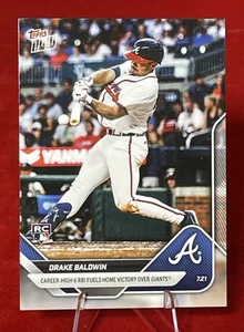 Drake Baldwin RC - 2025 MLB Topps NOW - Card 448 - 6 RBI's! PR-1069 SP - Picture 1 of 3