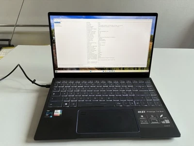 Msi Prestige 14 Evo I7-1185G7 3GHz. 16 Gb ram. 500 GB Hd - Immagine 1 di 4