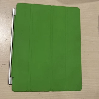 APPLE ORIGINAL GREEN POLYURETHANE iPAD 2G 3G 4G SMART COVER GENUINE & AUTHENTIC - Image 1 of 2