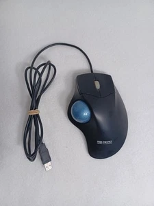 Micro Innovations Scroll Track Optical Trackball Mouse USB - Works - Picture 1 of 9