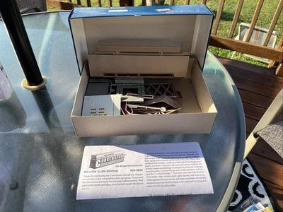 walthers cornerstone ho scale Willow Glen Bridge Kit New In Box - Image 1 of 4