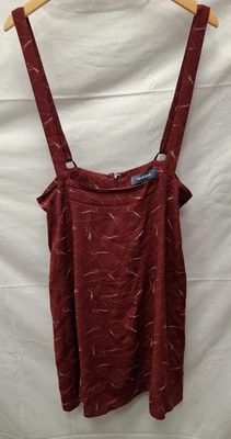 ModCloth Women's Red Size L Jumper Dress - Image 1 of 4
