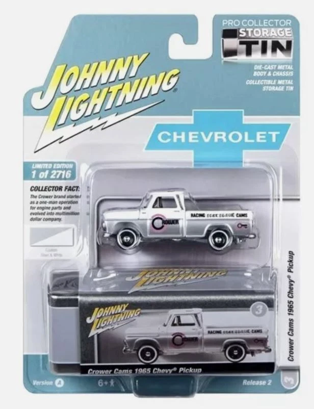 JOHNNY LIGHTNING - CHEVROLET Pick-up 1965 Racing CAMS della serie COLLECTOR T... - Immagine 1 di 1