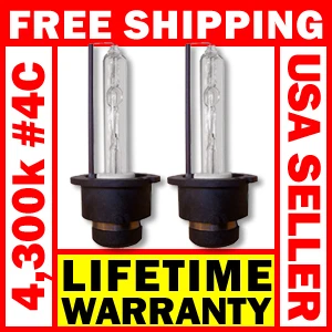Pair 4300K Hid Xenon Bulbs D2S D2R D2C Headlight Replacement Bulb 4300 K 35W Ky - Image 1 of 1