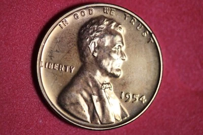 Estate Find 1954 PROOF - Lincoln Wheat Cent!!  #K52073 - Image 1 of 2