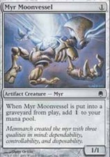 4 Myr Moonvessel ~ Near Mint Darksteel 4x x4 Playset MTG Magic UltimateMTG Artif