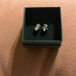 Labradorite Claw Earrings 14k Gold Plated - Picture 1 of 15