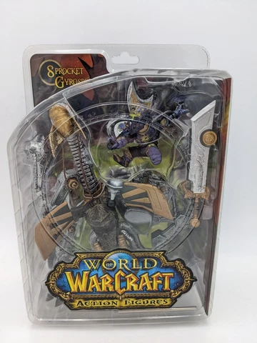 World of Warcraft Series 2 Sprocket Gyrospring 7" Action Figure Sealed VV156 Cover