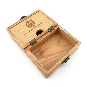 Tapa imán rodante de madera RAW caja de almacenamiento o caja con juego de papel - Imagen 1 de 8