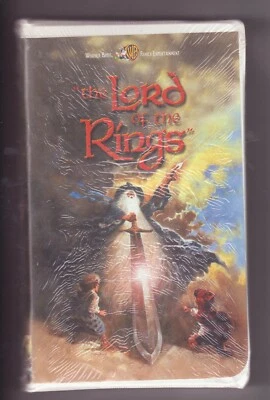 " THE LORD OF THE RINGS " (2001)VHS  ~Animated/Ralph Bakshi/Tolkien~ - Image 1 of 2