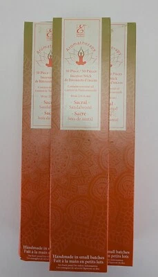 Elegant Expressions Aromatherapy Incense Sticks Sacral Sandalwood 550 Lot New - Image 1 of 4