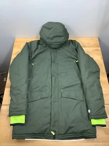 Champion Kids Rain Coat XL 16-18 Green Full Zip Hooded #4742 - Picture 1 of 6