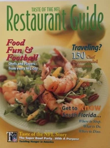 Taste of the NFL Restaurant Guide Food Fun And Football 2007 February 3 Florida - Picture 1 of 2