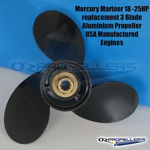 Ozpropeller 10 3/8 x 13 For USA Mercury Mariner Prop Propeller 9.9-18-25hp - Picture 1 of 1