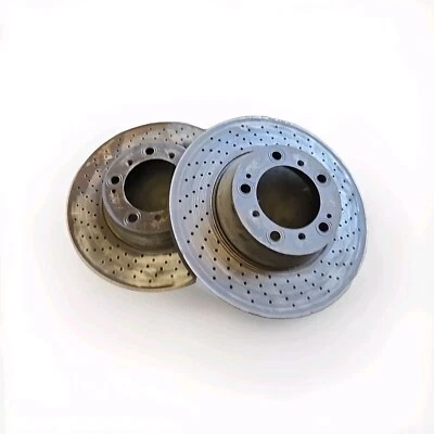 Set 2 Rear Left Right Disc Brake Rotor 99635240104 Porsche 911 996 997 1999-2006 - Image 1 of 4