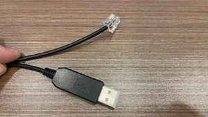 EQDIR Adapter For EQMOD Cable - USB to RJ12 cable e.g. Sky-Watcher AZ-GTI 5M - Picture 1 of 2