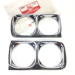 Toyota Crown MS60 MS65 Headlamp Light Lamp Rim Moulding RH LH NOS JAPAN - Picture 1 of 7
