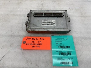 00 JEEP GRAND CHEROKEE 4.7 AUTOMATIC ENGINE COMPUTER ECM ECU P56044683AF - Picture 1 of 10