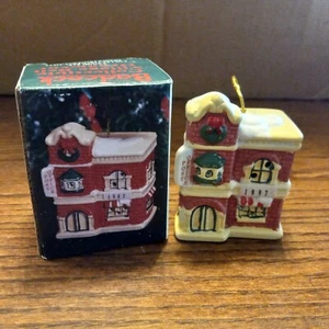 Post Office 1997 Badcock Collectible Village Bell Ornament - Picture 1 of 11