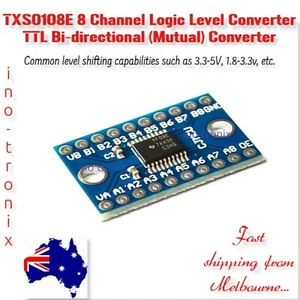 TXS0108E 3V,5V 8 Channel Logic Level Converter - TTL, Bi-directional Module. - Picture 1 of 6