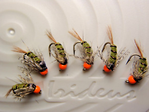Irideus fly fishing flies Guilt Free Egg Caddis Trout Flies River Steelhead