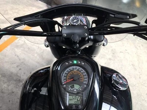 REVO SUZUKI C90 C90T C1500 C1500T TACHOMETER W/RISER CLAMP & USB (Anodized) - Picture 1 of 2