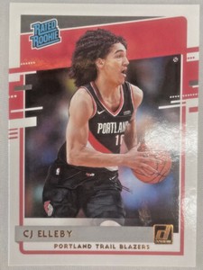 2020-21 CJ Elleby Panini Donruss #223 Blazers