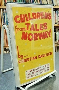 Children's Tales From Norway Hardcover Signed/Inscribed Peterson 1950 Paulsen - Picture 1 of 5